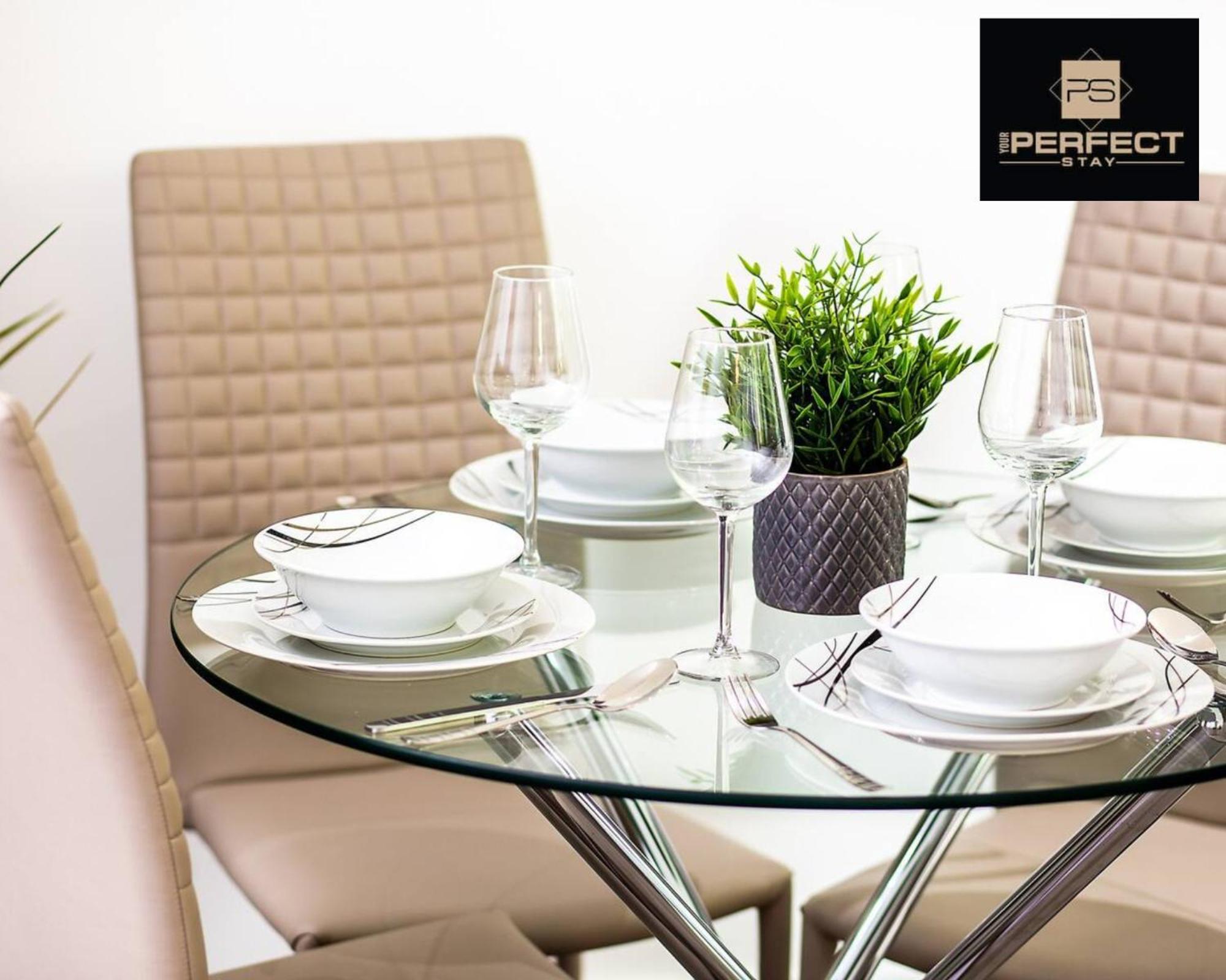 Luxe Modern Apartment By Your Perfect Stay Short Lets Бирмингам Екстериор снимка